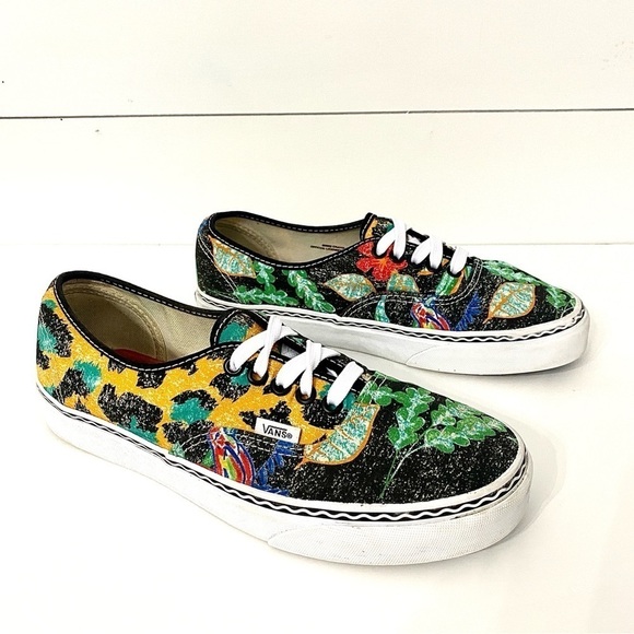 Van’s x Crayola Authentic Van Doren AOP Graphic Print Skate Shoe Womens Size 9.5 - Picture 4 of 15